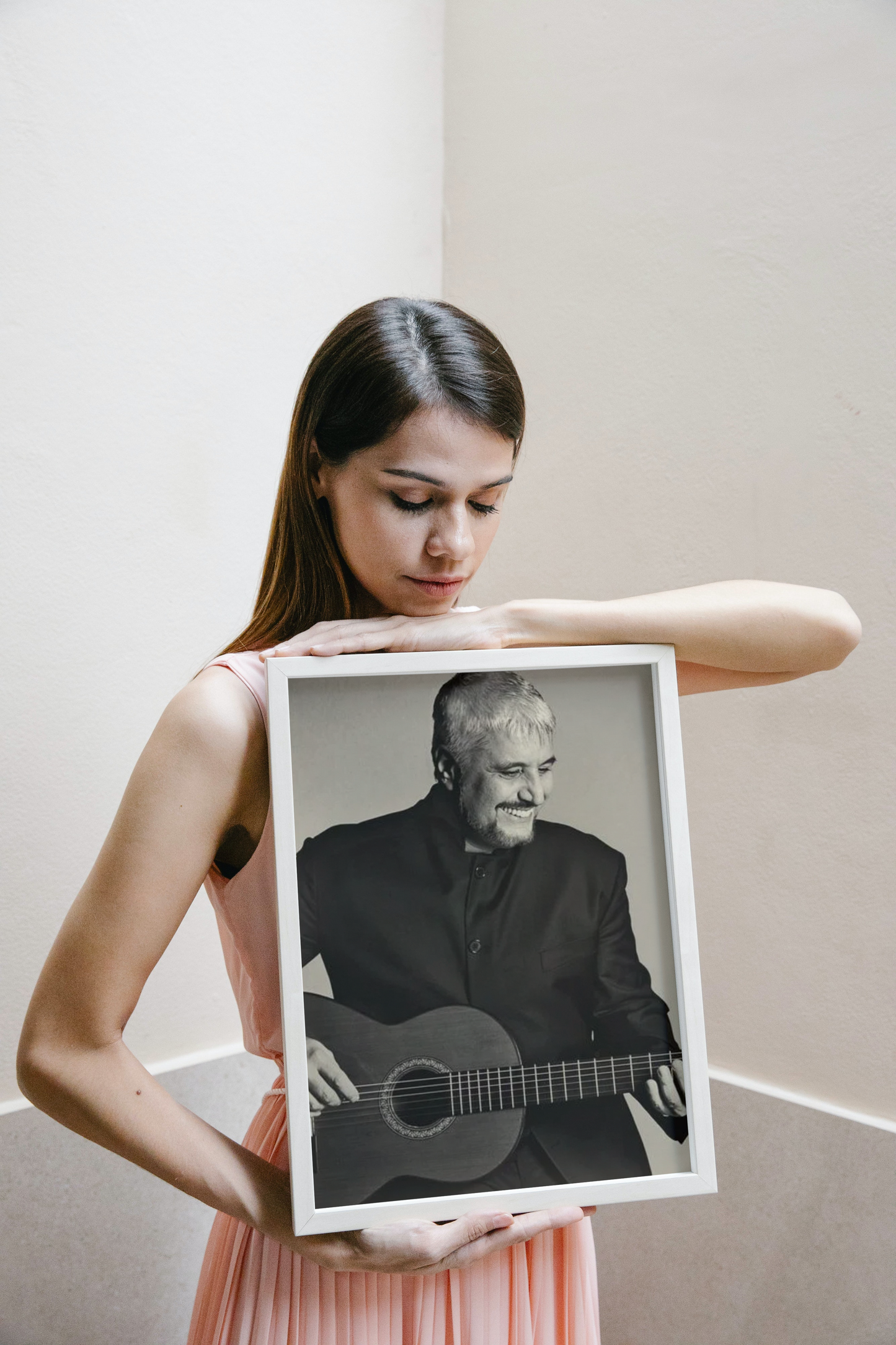 Pino Daniele in cornice.