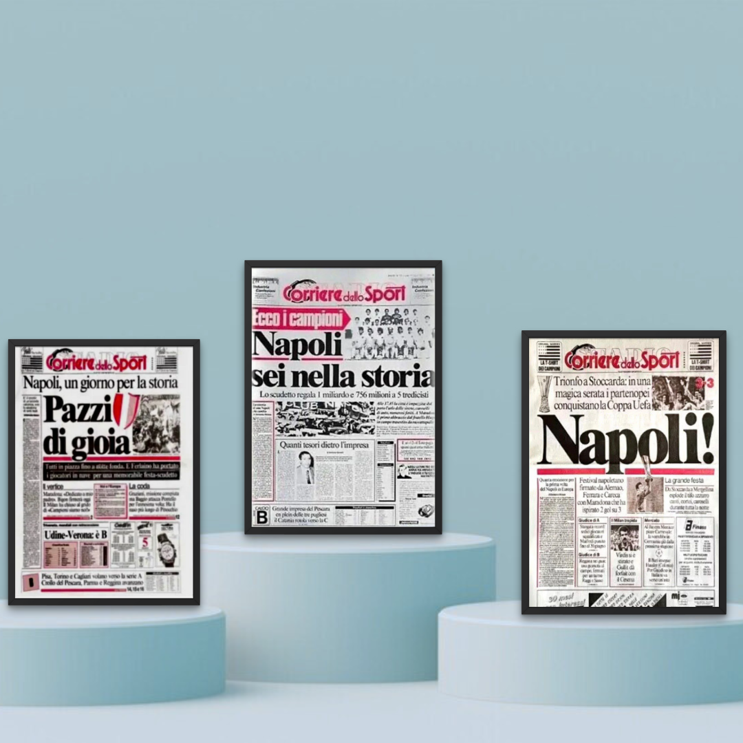 IL KIT DELLE PAGINE PIU' INDIMENTICABILI DELLA STORIA AZZURRA