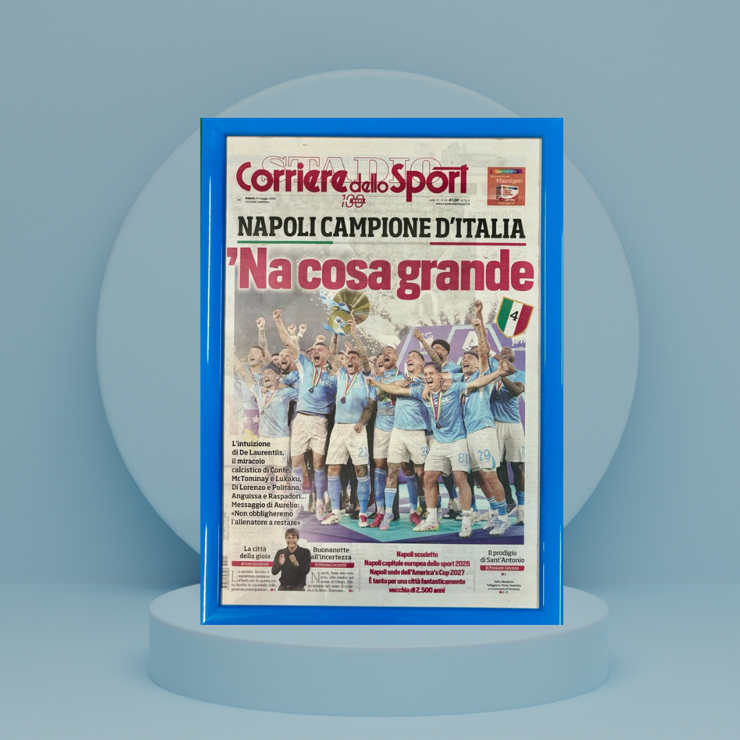 Corriere dello sport " Na cosa grande"