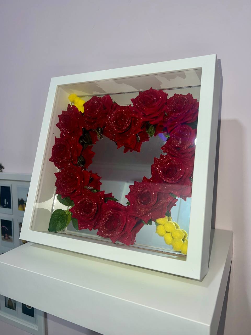 CORNICE ROSE A SPECCHIO