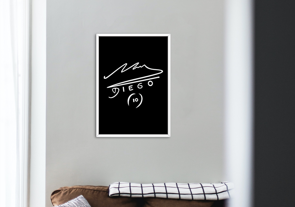 Poster con cornice 