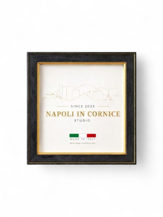 Art.62 Arte povera nera filo oro