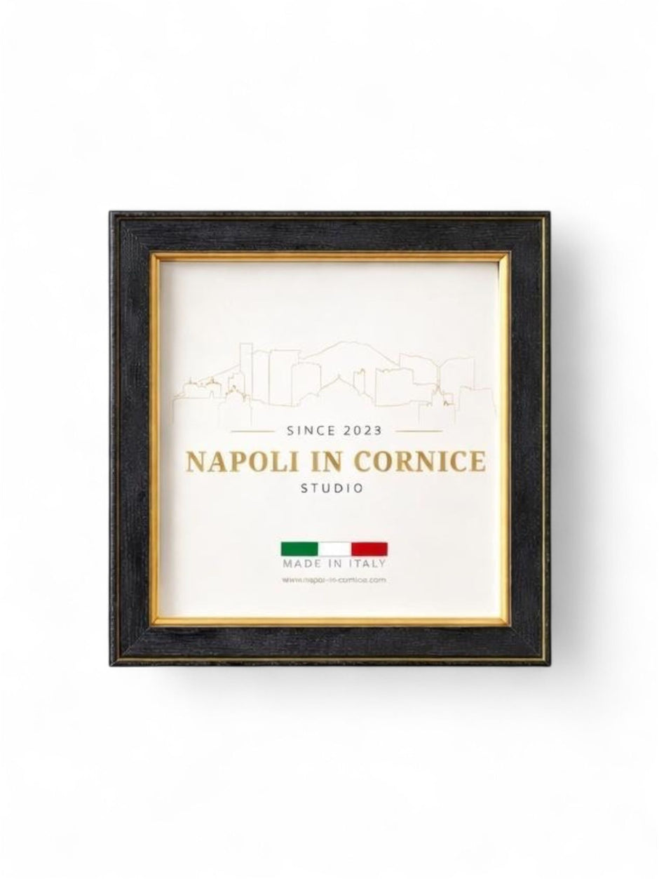 Art.62 Arte povera nera filo oro