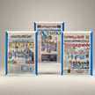 Il kit dei giornali più' indimenticabili della storia azzurra 4 scudetto