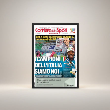 I CAMPIONI DELL'ITALIA SIAMO NOI
