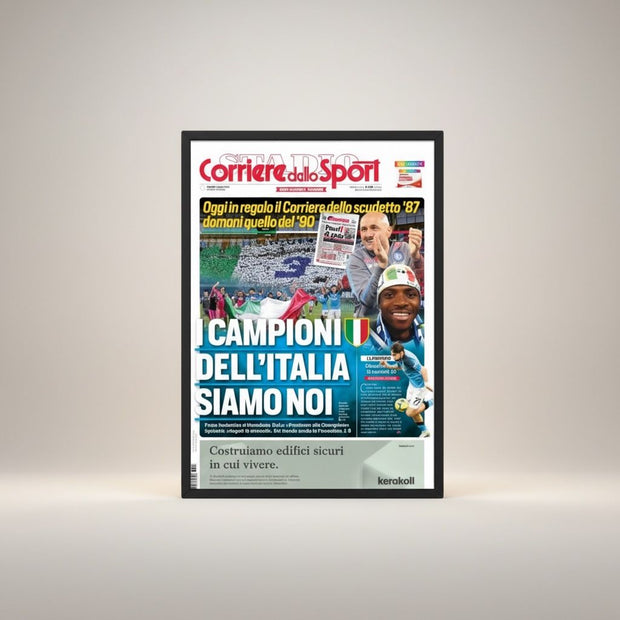 I CAMPIONI DELL'ITALIA SIAMO NOI