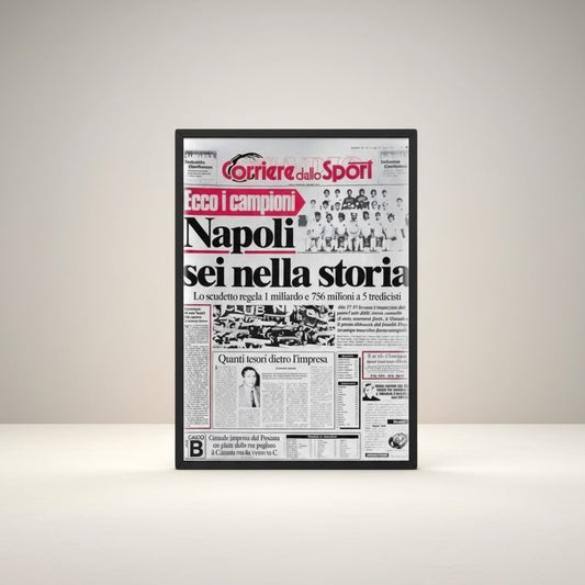 NAPOLI SEI NELLA STORIA