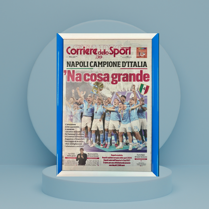 Corriere dello sport " Na cosa grande"